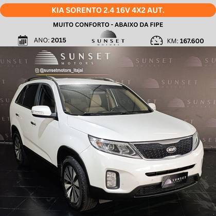 KIA SORENTO 2.4 16V GASOLINA EX AUTOMÁTICO